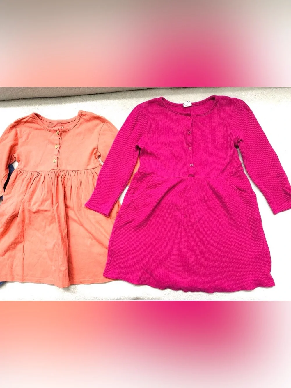 Cute Lot Girls Dresses Size 4/5T Years Cotton -Gap, Cat&Jack Excellent Condition